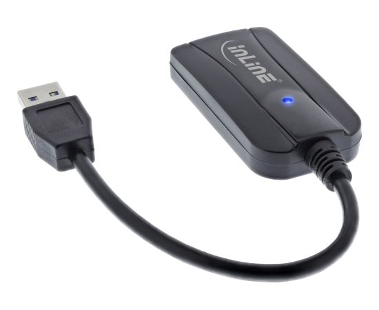 InLine® Card reader USB 3.1 USB-A, for SD/SDHC/SDXC, microSD, UHS-II compatible