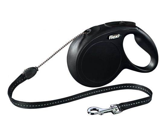 Flexi New CLASSIC 8 m Black Dog Retractable lead