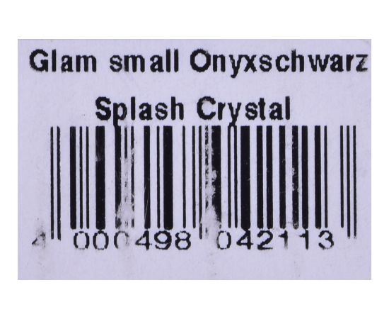 FLEXI Glam Splash Crystal with Swarovski crystals S - Dog Retractable lead - 3 m - black