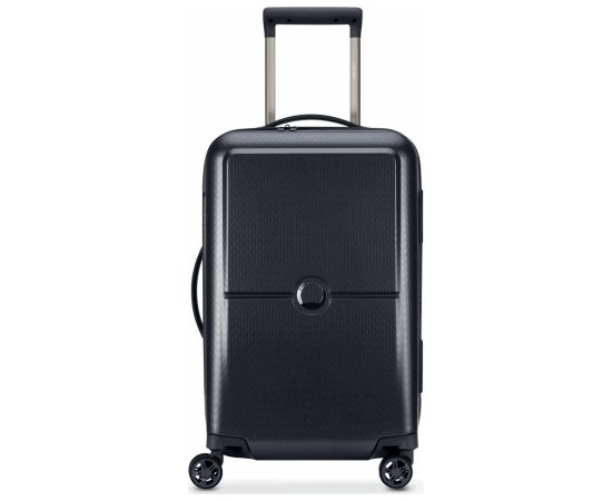 Delsey Walizka TURENNE 55cm 4 DOUBLE WHEELS TROLLEY CASE CZARNY