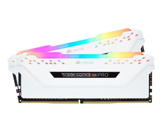 Corsair DDR4 32GB 3200- CL -16 Vengeance RGB PRO white Dual Kit