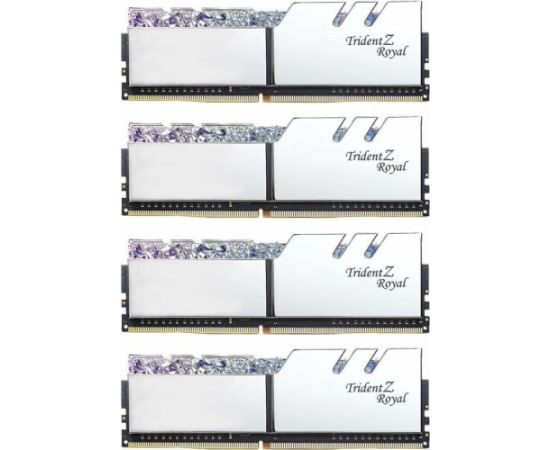 G.Skill DDR4 - 64 GB -3600 - CL - 18 - Quad-Kit, Trident Royal Z (silver, F4-3600C18Q-64GTRS)