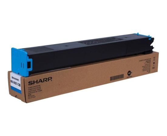 Sharp MX-61GT-CB (MX61GTCB) Toner Cartridge, Cyan