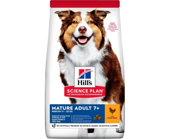 HILL'S Science Plan Mature Adult Medium Chicken - dry dog food - 14 kg