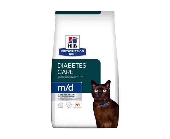 HILL'S PD M/D Diabetes Care Chicken - dry cat food - 3kg