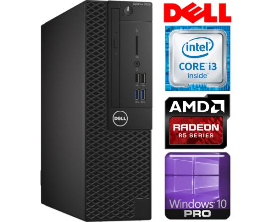 DELL 3050 SFF i3-7100 32GB 1TB SSD M.2 NVME+2TB R5-340 2GB WIN10Pro