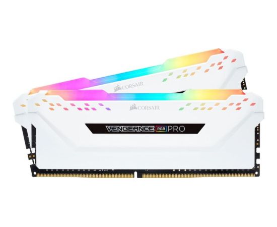 Corsair DDR4 16 GB 3200-CL16 - Dual-Kit - Vengeance RGB PRO White