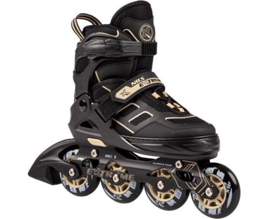 NILS EXTREME SKATES NA14174 A BLACK AND BEIGE SIZE. S (31-34)