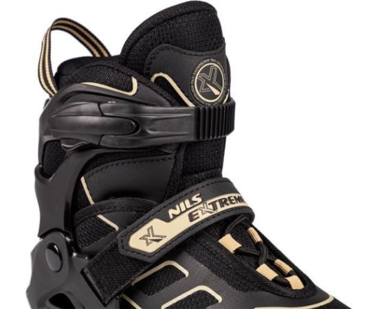 NILS EXTREME SKATES NA14174 A BLACK AND BEIGE SIZE. S (31-34)