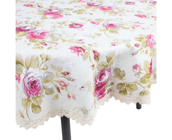 Table mat LONETA D170cm, roses