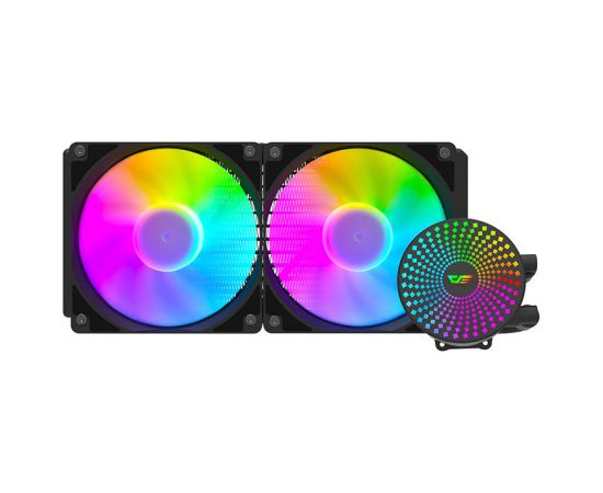 Water Cooling Darkflash DC240 ARGB 2x 120x120 PC 2x 120x120 (Black)