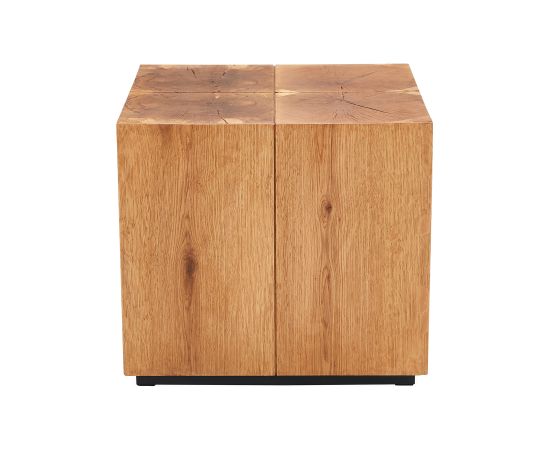 Side table BRONTE 50x50xH45cm, oak