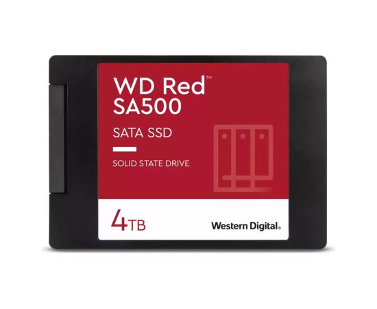 Western Digital Red WDS400T2R0A internal solid state drive 2.5" 4 TB Serial ATA III 3D NAND