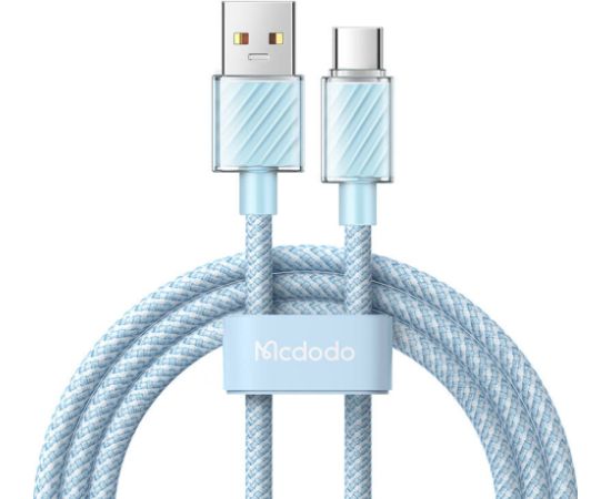 Cable USB-A to USB-C Mcdodo CA-3654, 100W, 2m (blue)