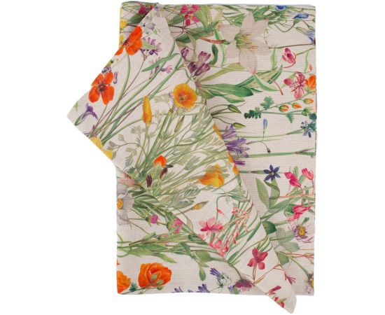 Tablecloth HOLLY 43x116cm, wild flowers