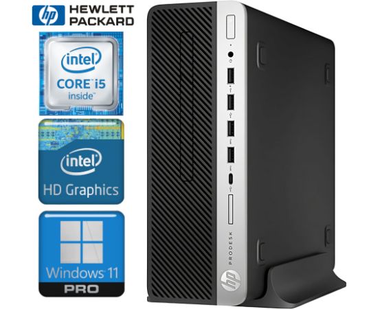 HP 600 G5 SFF i5-9500 8GB 1TB SSD M.2 NVME+1TB WIN11Pro