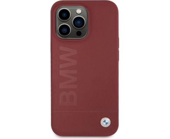 BMW BMHMP15XSLBLRE Aizmugurējais Apvalks priekš Apple iPhone 15 Pro Max