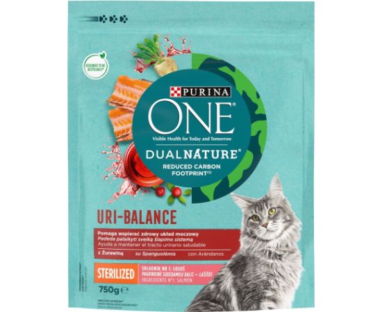 PURINA Dual Nature Uri-Balance Sterilized - dry cat food - 750 g