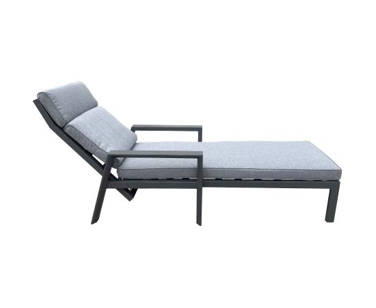 Deck chair CASPER grey