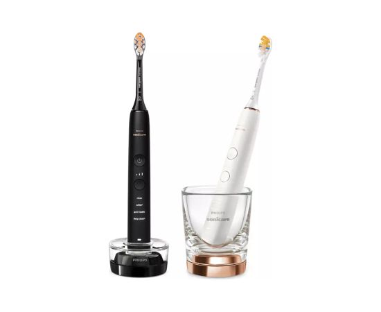 Philips Sonicare HX9914/69 DiamondClean zobu birste ar īpašu lietotni, balts/rozā zelts