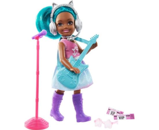 Lalka Barbie Mattel Chelsea Kariera - Gwiazda Popu (GTN89)