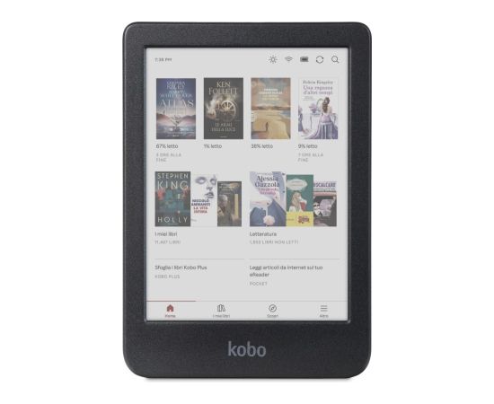 Rakuten Kobo Clara Colour e-book reader Touchscreen 16 GB Wi-Fi Black