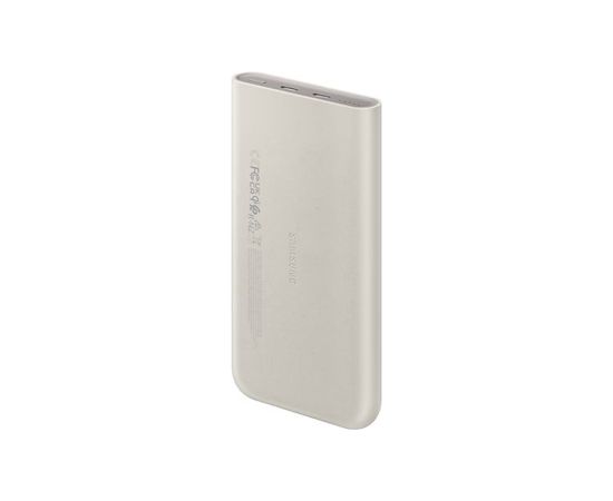 EB-U2510XUE Samsung Wireless Powerbank 2x USB-C 25W 10000mAh bēšs