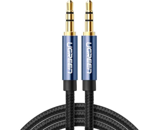 Ugreen audio cable 2 x mini jack 3.5mm 0.5m blue (AV112)