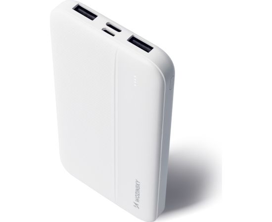 Wozinsky powerbank Li-Po 10000mAh 2 x USB balta (WPBWE1)