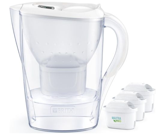 Dzbanek filtrujący Brita Marella+3 Maxtra Pro PP (biały ; 2,4l)