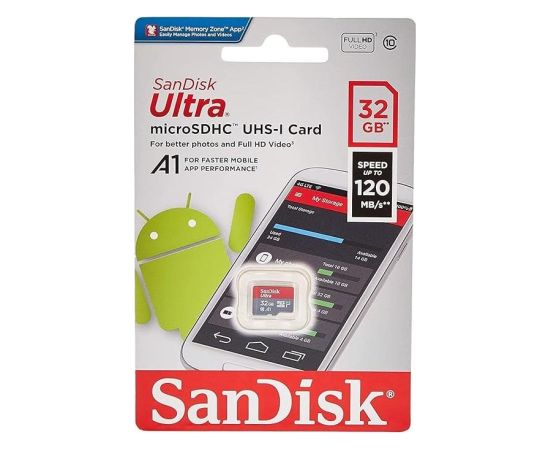 MEMORY MICRO SDHC 32GB UHS-I/SDSQUA4-032G-GN6MN SANDISK