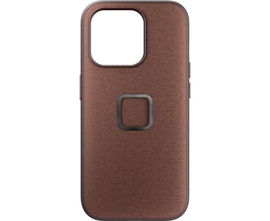 Peak Design case Apple iPhone 15 Pro Mobile Everyday Fabric Case, redwood