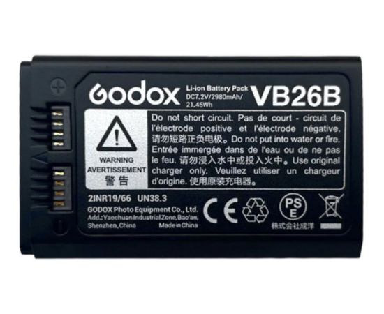 Godox battery VB26B 2980mAh V1/V860III