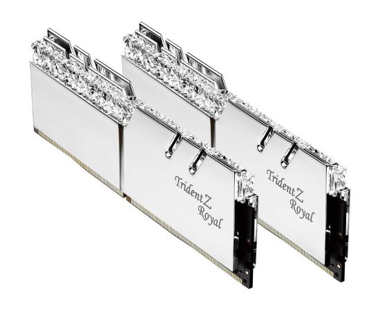 G.Skill DDR4 16 GB 3200-CL16 - Dual-Kit - Trident Z Royal - silver