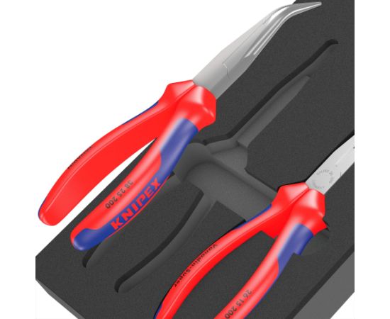 Wera 9781 foam insert KNIPEX pliers set 2, 3 pieces, pliers set (black/grey, in foam insert for workshop trolley)