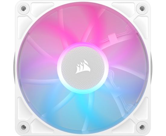 Corsair iCUE LINK RX120 RGB Triple, case fan (white, pack of 3, incl. hub)