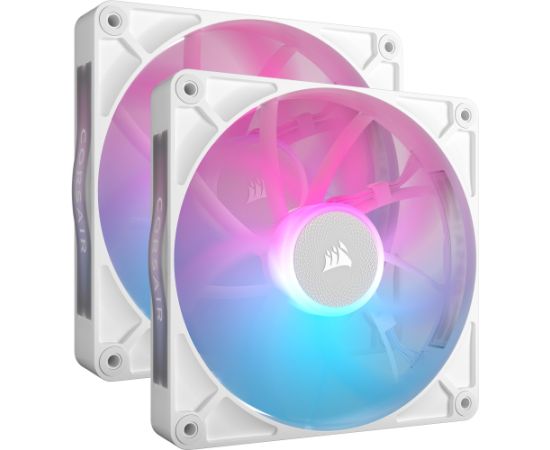 Corsair iCUE LINK RX140 RGB Dual, case fan (white, pack of 2)