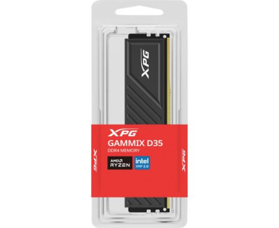 ADATA DDR4 - 32GB - 3600 - CL - 18, Single RAM (black, AX4U360032G18I-SBKD35, XPG GAMMIX D35, INTEL XMP)