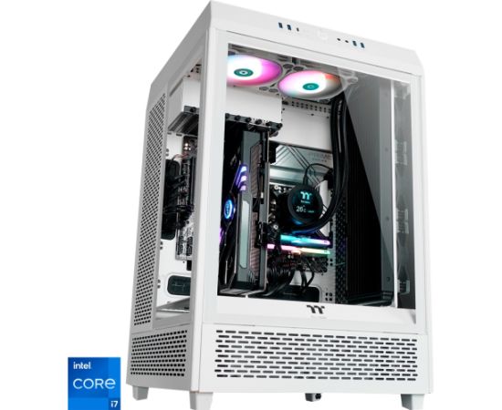 Thermaltake Triton V2 Snow, gaming PC (white/transparent, Windows 11 Home 64-bit)