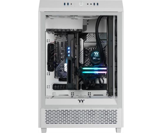 Thermaltake Triton V2 Snow, gaming PC (white/transparent, Windows 11 Home 64-bit)