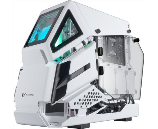 Thermaltake Amalthea V2 Snow, gaming PC (white/transparent, Windows 11 Home 64-bit)