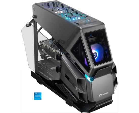 Thermaltake Amalthea V2 Black, gaming PC (black/transparent, Windows 11 Home 64-bit)