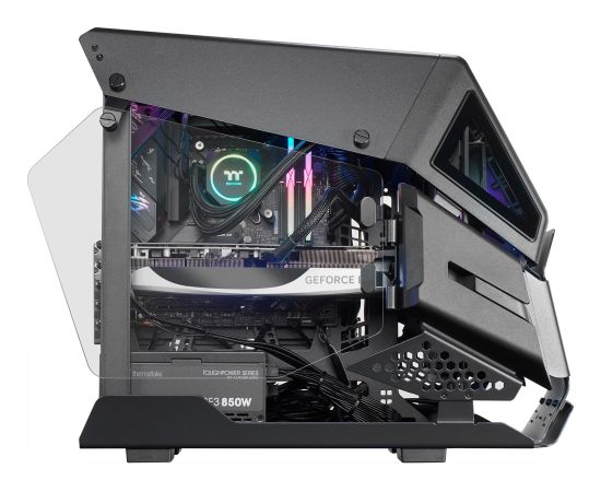 Thermaltake Amalthea V2 Black, gaming PC (black/transparent, Windows 11 Home 64-bit)