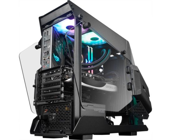 Thermaltake Amalthea V2 Black, gaming PC (black/transparent, Windows 11 Home 64-bit)