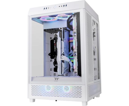 Thermaltake Triton White, gaming PC (white/transparent, Windows 11 Home 64-bit)