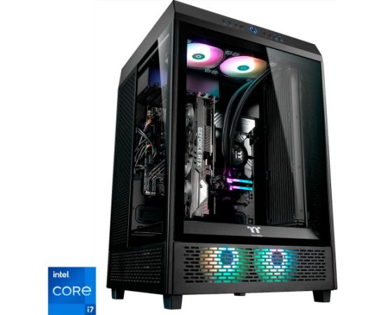 Thermaltake Triton V2 Black, gaming PC (black/transparent, Windows 11 Home 64-bit)