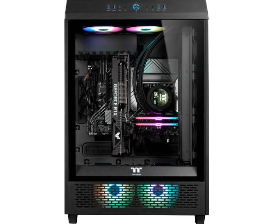 Thermaltake Triton V2 Black, gaming PC (black/transparent, Windows 11 Home 64-bit)