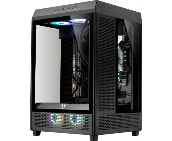 Thermaltake Triton V2 Black, gaming PC (black/transparent, Windows 11 Home 64-bit)