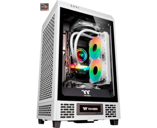 Thermaltake Toughline T200A White, gaming PC (white/transparent, Windows 11 Home 64-bit)