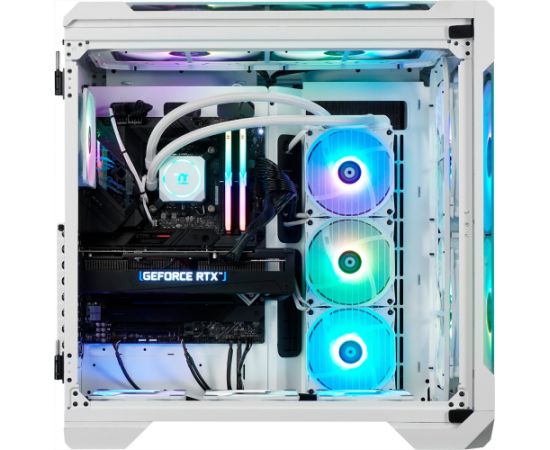 Thermaltake Ganymed V2 Snow, gaming PC (white/transparent, Windows 11 Home 64-bit)